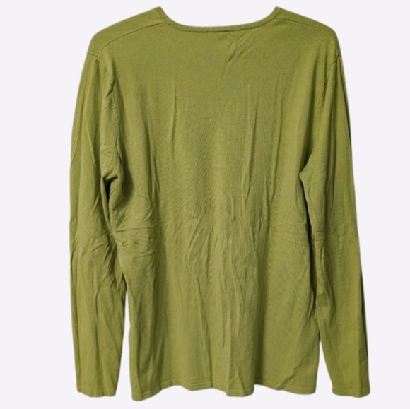 Gerry Weber green long sleeve Knit Top with studded embellishments - Picture 2 of 6